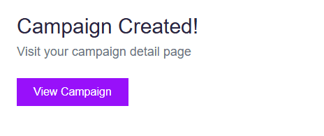 Creators are notified of your campaign and can accept to make it a reality